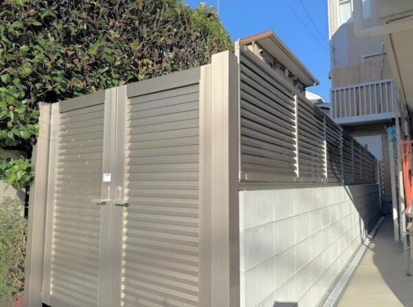 フェンス・門扉を設置いたしました!